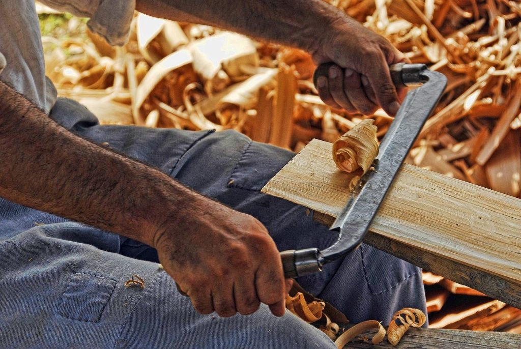 coup de bois homme